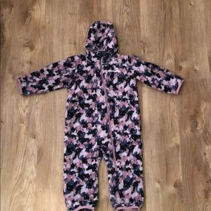 Columbia Fleece Suit 12-18m